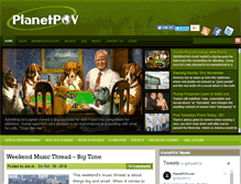 Tablet Screenshot of planetpov.com